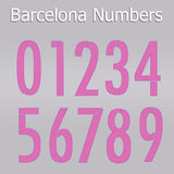 Barcelona Style Numbers