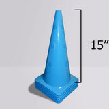 PE 15 Inch Training Holes Cone (Set of 6)