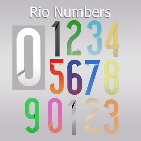 Rio Style Numbers