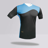 Century Soccer Victoria Style Jersey in Sky Blue and Black at Commerce CA