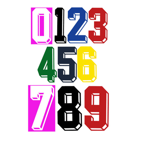 Shadow Style Numbers